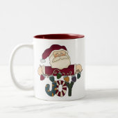 Santa Joy Tweekleurige Koffiemok (Links)
