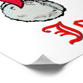 Santa Joyeux Noel Poster (Hoek)