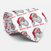 Santa Joyeux Noel Stropdas (Opgerold)