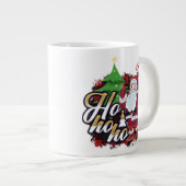 Santa jumbo-mok voor elke dag grote koffiekop (Voorkant rechts)