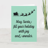 Santa  kaart (Voorkant)