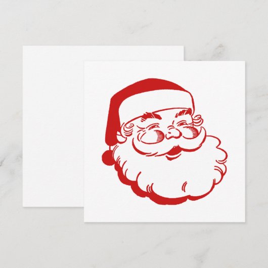 Santa Kaart (Voorkant / Achterkant)