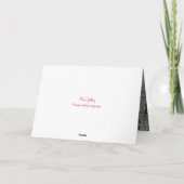 SANTA KAART VOOR DOCHTER EN GEZIN (Achterkant)