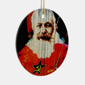 Santa Karl Keramisch Ornament (Rechts)