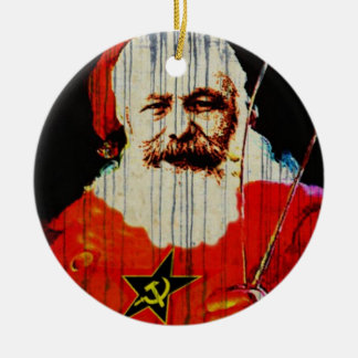 Santa Karl Keramisch Ornament