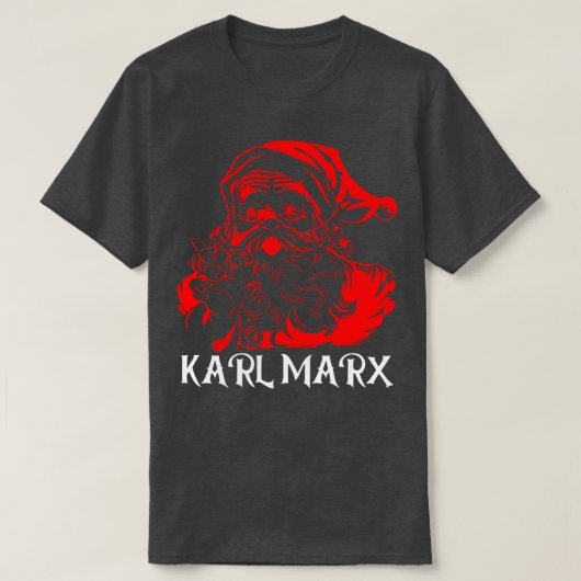 Santa Karl Marx 1 T-shirt (Design voorkant)