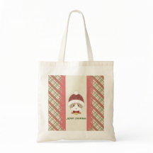 Santa Kat Canvas tas