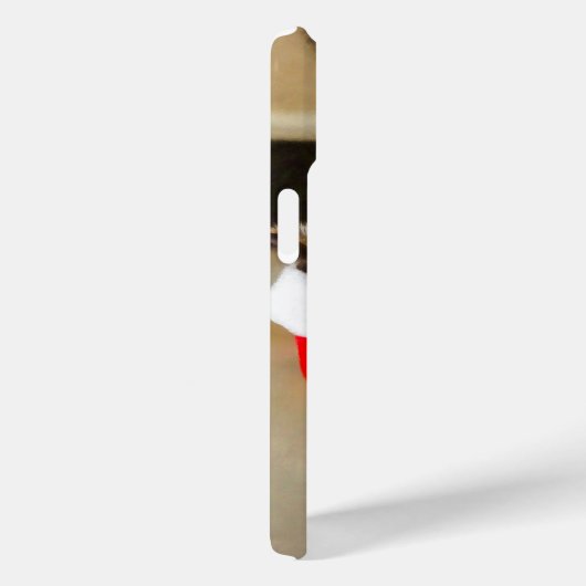 Santa Kat Painterly iPhone Case (Achterkant / Rechts)