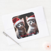 Santa Kat Stickers (Envelop)