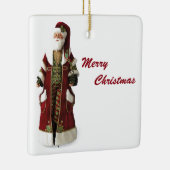 ** SANTA** KERAMISCH ORNAMENT (Rechts)