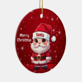 Santa 🎅🎄 keramisch ornament (Rechts)