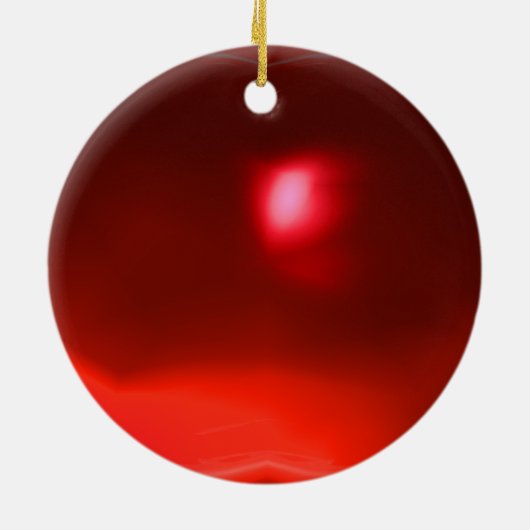 SANTA KERAMISCH ORNAMENT (Achterkant)