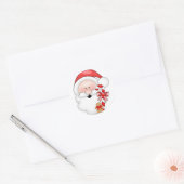 Santa Kerst sticker (Envelop)