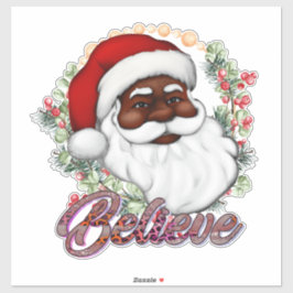 Santa Kerst stickers Claus Xmas Decals Plezier