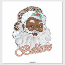Santa Kerst stickers Claus Xmas Decals Plezier