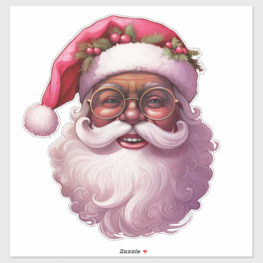 Santa Kerst stickers Claus Xmas Decals Plezier (Vel)