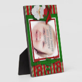 Santa Kerstfeestdag Foto Lijst Gift Fotoplaat (Zijkant)