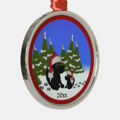 Santa Kersthonden Persoonlijke Ornamenten (Rechts)