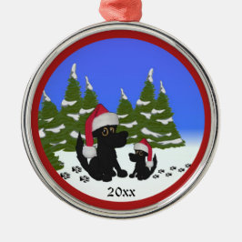 Santa Kersthonden Persoonlijke Ornamenten