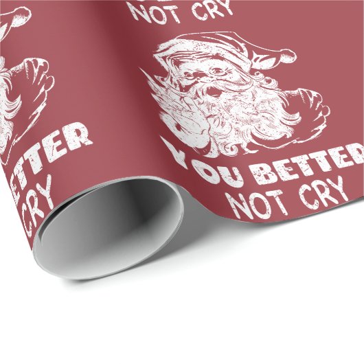 Santa Kerstmagneet Metaal Ornament Wrapping Pa Cadeaupapier (Rol Hoek)