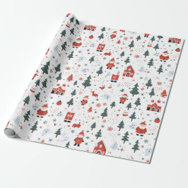 Santa Kerstmis cadeaupapier