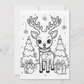 Santa Kerstofficiële Nice-lijst Kaart (Achterkant)