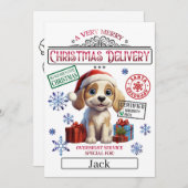 Santa Kerstofficiële Nice-lijst Kaart (Voorkant / Achterkant)