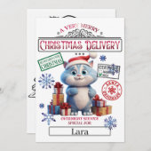 Santa Kerstofficiële Nice-lijst Kaart (Voorkant / Achterkant)