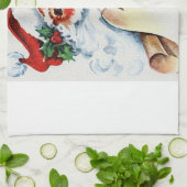 Santa keukenhanddoeken (Gevouwen)