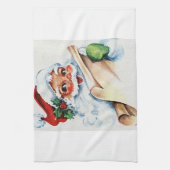Santa keukenhanddoeken (Verticaal)