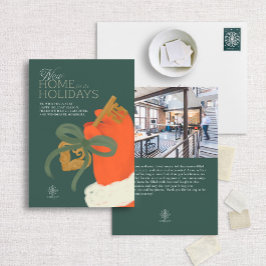 Santa Key New Home Kerstgroet Feestdagenkaart