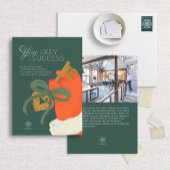 Santa Key Professioneel Einde van het Jaar Dank U  Feestdagenkaart