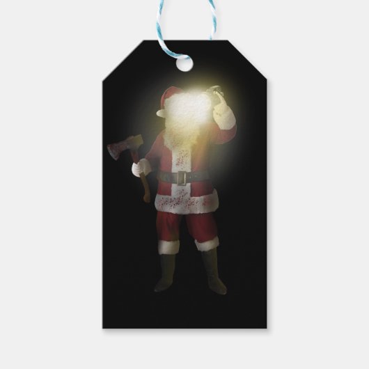 Santa Killer Cadeaulabel (Voorkant)