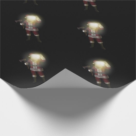 Santa Killer Cadeaupapier (Hoek)