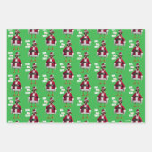 Santa Kip Inpakpapier Vel (Voorkant)