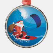 Santa Kitesurf Premium Ornament (Voorkant)