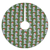 Santa Kitten Kerstboom Rok (Voorkant)