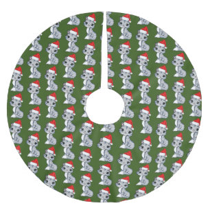 Santa Kitten Kerstboom Rok