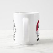 Santa Kitty Cat Grote Koffiekop (Achterkant)