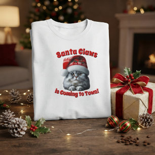 Santa Klauw komt naar de stad T-shirt