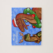 Santa Klauwen Legpuzzel (Verticaal)