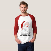 Santa Knows Shirt (Voorkant volledig)