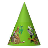 Santa Koala Australische kerstdieren Feesthoedjes (Links)