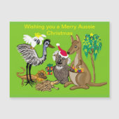 Santa koala geeft Aussie kerstcadeaus (Voorkant)