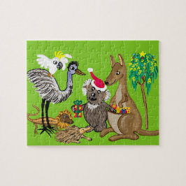 Santa koala legpuzzel