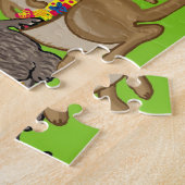 Santa koala legpuzzel (Zijkant)