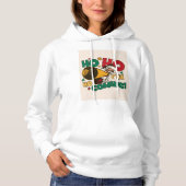 Santa komt met hoodies design (Voorkant)