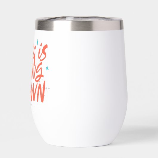 Santa komt naar de stad Holiday Design (Achterkant)