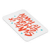 Santa komt naar de stad Holiday Design Magneet (Rechterzijde)