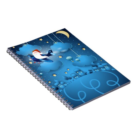 Santa komt Notitieboek (Rechterzijde)